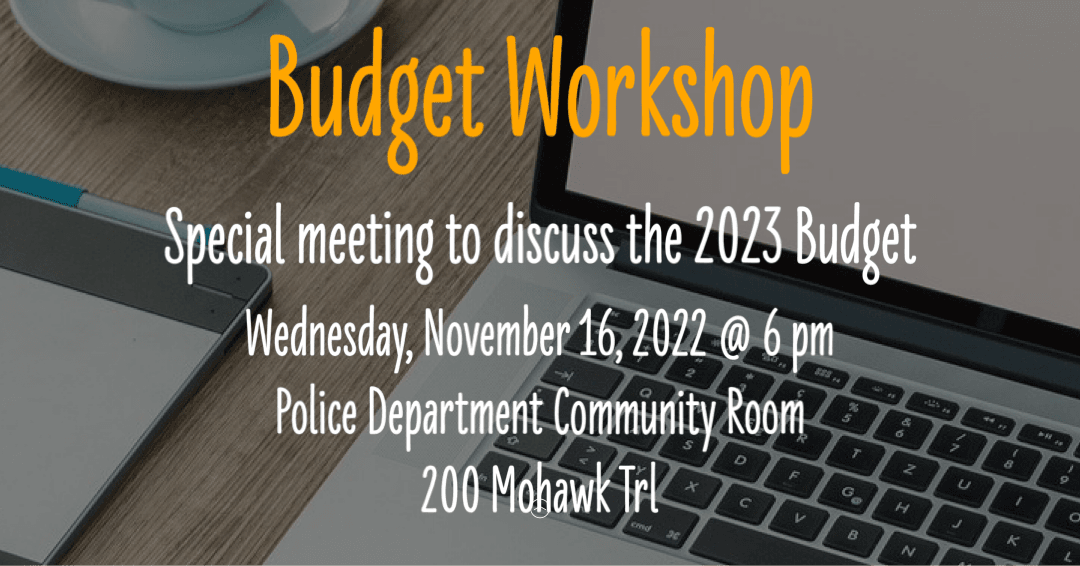 2023 Budget Workshop