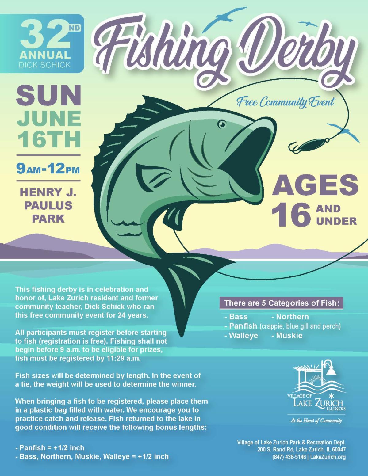 2024 Fishing Derby Flyer - V2