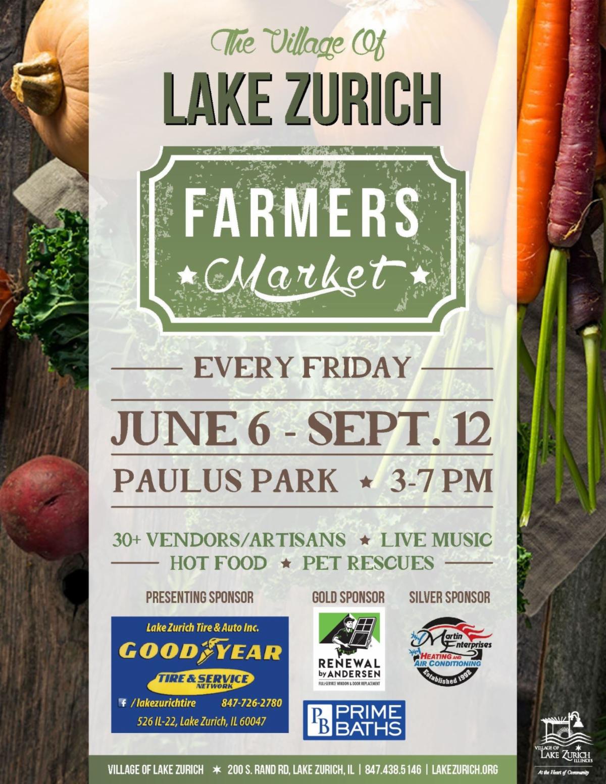 2025 Farmers Market - Flyer