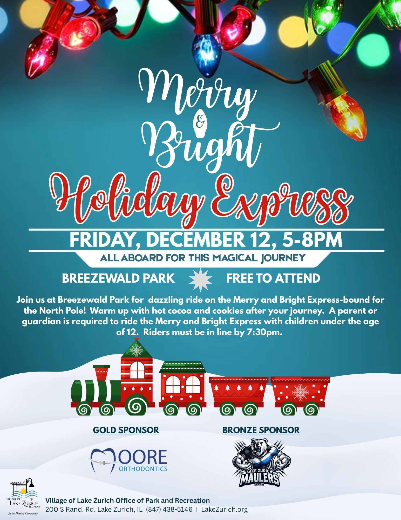 Merry and Bright  Express Flyer  